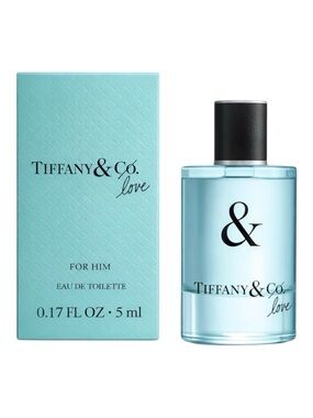 TIFFANY & CO. LOVE FOR HIM EDT MINIATURE FRAGRANCE BOTTLE - SIZE 5ML BNIB